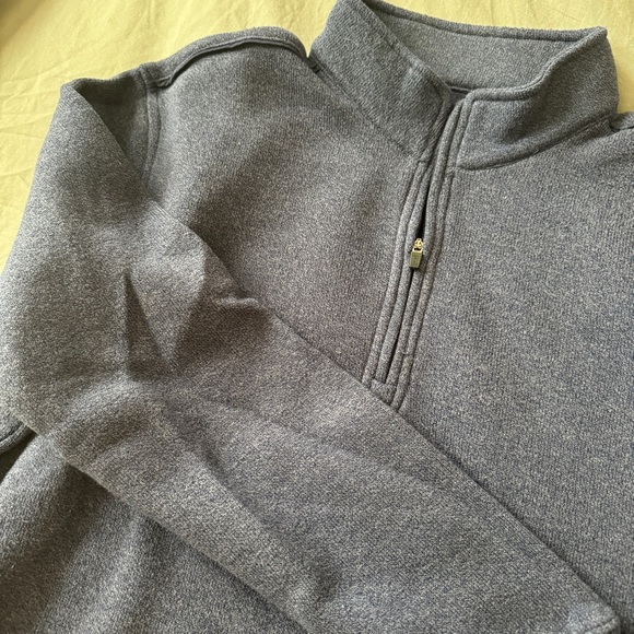 Navy blue PGA Tour half zip sweater - Picture 6 of 8